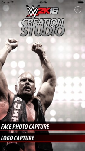 WWE 2K16 Creation Studio App